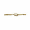 Collier Collier maille Figaro en or jaune 750 58 Facettes 330084162