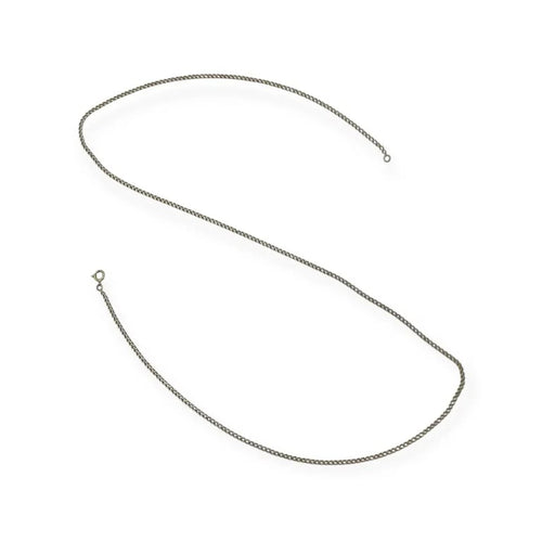 Collier Chaîne gourmette en or jaune 18K (59 cm) 58 Facettes 330086395