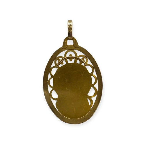 Pendentif Pendentif Vierge Marie en or jaune 58 Facettes 330087900