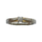 Bague 53 Bague deux ors en or blanc et or jaune 18K avec diamant 58 Facettes 330066577