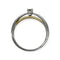 Bague 53 Bague deux ors en or blanc et or jaune 18K avec diamant 58 Facettes 330066577