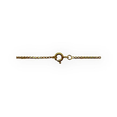 Collier Chaîne maille vénitienne 40 cm en or jaune 750 58 Facettes 149064869
