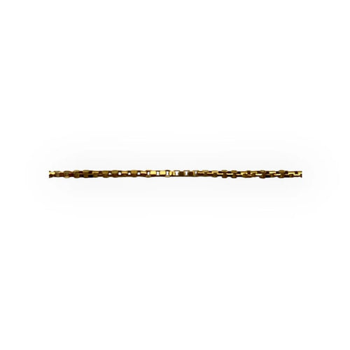 Collier Chaîne maille vénitienne 40 cm en or jaune 750 58 Facettes 149064869