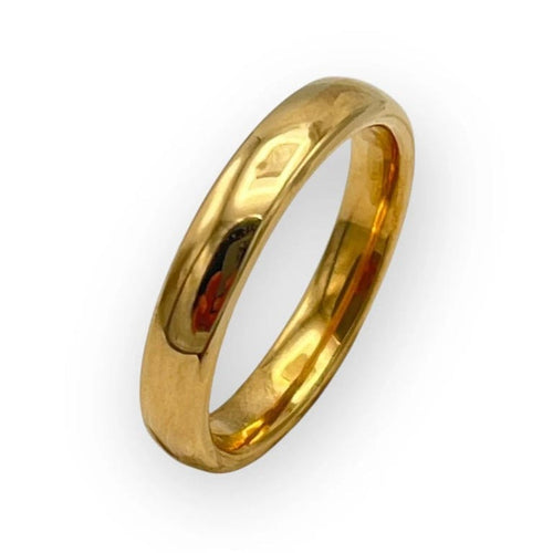 Bague 51 Alliance - Bague en or jaune 750 poli 58 Facettes 149065051