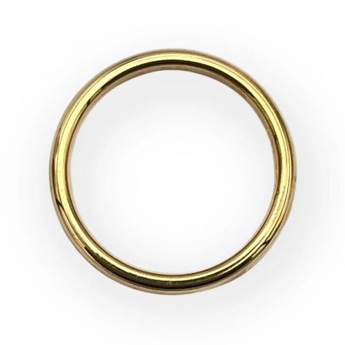 Bague 51 Alliance - Bague en or jaune 750 poli 58 Facettes 149065051