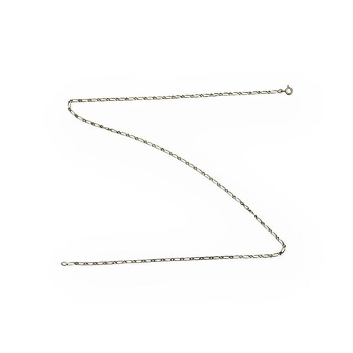 Collier Chaîne maille Figaro 50 cm en or jaune 18k (750) 58 Facettes 149065515