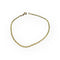 Collier Chaîne de cheville maille marine en or jaune 18k (750) 58 Facettes 149065150