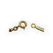 Collier Chaîne de cheville maille marine en or jaune 18k (750) 58 Facettes 149065150