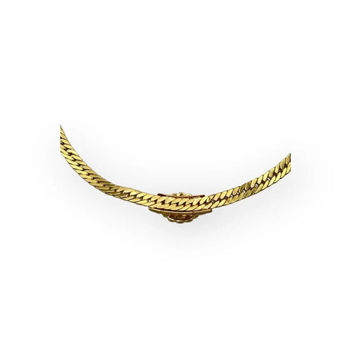 Collier Collier ras-de-cou en or jaune, saphir et diamants 58 Facettes 149066022