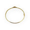 Bracelet Bracelet jonc ovale ouvrant en or jaune 750, saphir et diamants 58 Facettes 149066023