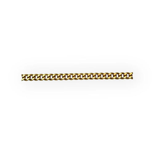 Collier Chaîne gourmette en or jaune 18K, 55 cm 58 Facettes 149061656