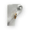 Boucles d'oreilles Créoles en or jaune 18K et diamants 58 Facettes 149060553