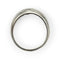 Bague 51 Bague jonc anglaise en or blanc 18K avec diamant 0,16 ct 58 Facettes 149061011