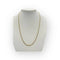 Collier Chaîne maille jaseron bombée en or jaune 18K, 62 cm 58 Facettes 149062581