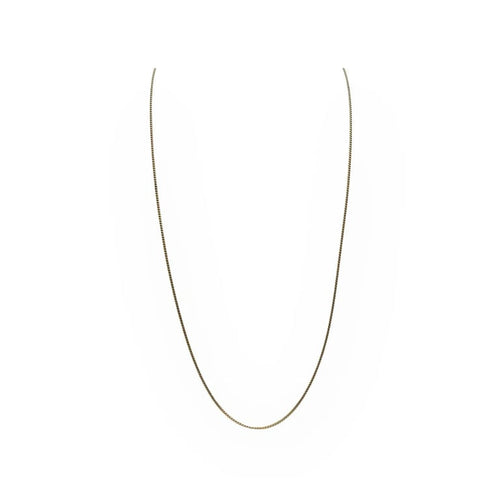 Collier Chaîne gourmette en or jaune 18K 52,5 cm 58 Facettes 149062598