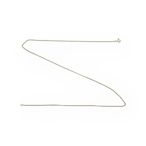Collier Chaîne gourmette en or jaune 18K 52,5 cm 58 Facettes 149062598