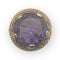 Bague 51 Bague vintage en or jaune 14K avec améthyste 58 Facettes 149062582