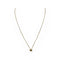 Collier Collier solitaire en or jaune 18K et diamant 58 Facettes 149063075