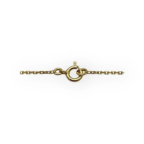 Collier Collier solitaire en or jaune 18K et diamant 58 Facettes 149063075