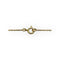 Collier Collier solitaire en or jaune 18K et diamant 58 Facettes 149063075