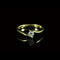Bague 53 Solitaire - Bague en or jaune avec diamant 0,25 ct 58 Facettes R299