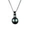 Pendentif Pendentif perle de culture de Tahiti 12 mm en or blanc et diamant 58 Facettes R560