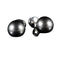 Boucles d'oreilles Puces d’oreilles - Perles de culture de Tahiti 11 mm en or blanc 58 Facettes R754