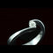 Bague 54 Bague solitaire en or blanc sertie d’un diamant 0,18 ct 58 Facettes R636