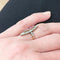 Bague 54 Bague marquise ancienne en or 18 carats et platine, diamants et rubis 58 Facettes