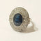Bague 50 Bague Art déco saphir et diamants en platine 58 Facettes