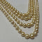 Collier Collier 4 rangs de perles avec fermoir en or jaune 18K et diamants 58 Facettes