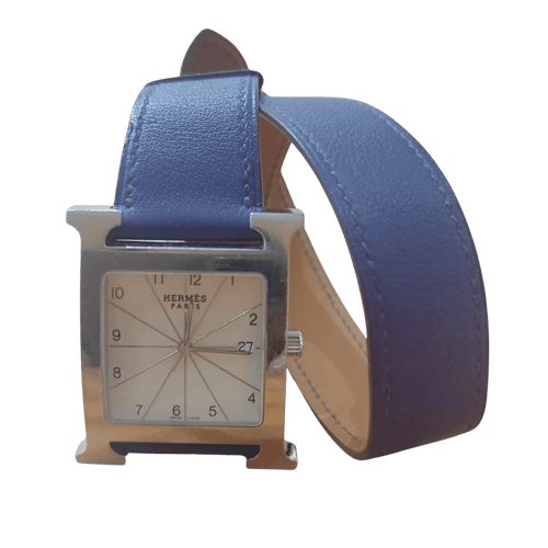Montre Hermès Heure H - Montre en acier inoxydable 31 mm 58 Facettes