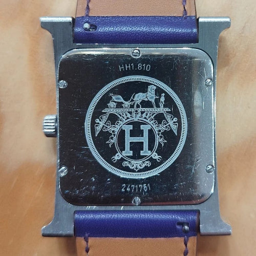 Montre Hermès Heure H - Montre en acier inoxydable 31 mm 58 Facettes