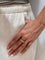 Bague 55 Bague en or jaune sertie de diamants taille princesse 58 Facettes