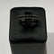 Bague 59 Alliance - Bague en or blanc 18 carats et saphirs 58 Facettes