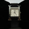 Montre Hermès Heure H HH1.210 - Montre quartz en acier et cuir noir 58 Facettes