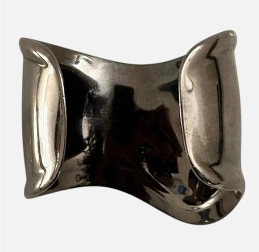 Bracelet Tiffany & Co. Elsa Peretti Bone - Bracelet manchette en ruthénium 58 Facettes
