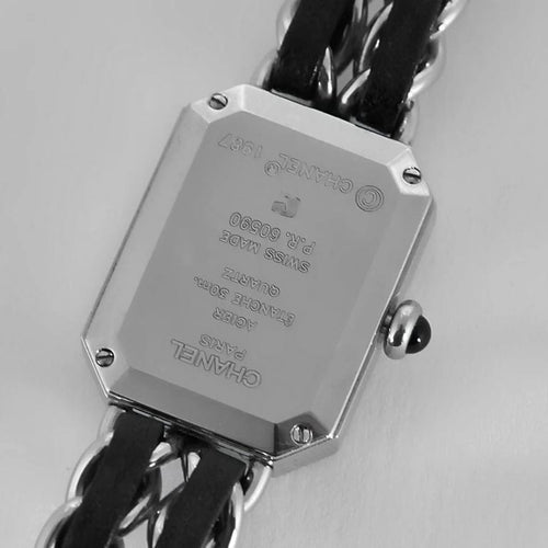 Montre CHANEL Première - Montre en acier, taille L 58 Facettes LV76