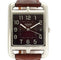 Montre Hermès Cape Cod - Montre en acier grand modèle 58 Facettes
