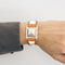 Montre Hermès Médor Swift - Montre en acier et cuir 58 Facettes