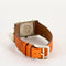 Montre Hermès Médor Swift - Montre en acier et cuir 58 Facettes