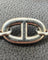 Bracelet Hermès Farandole - Bracelet en argent massif Chaîne d’Ancre 58 Facettes