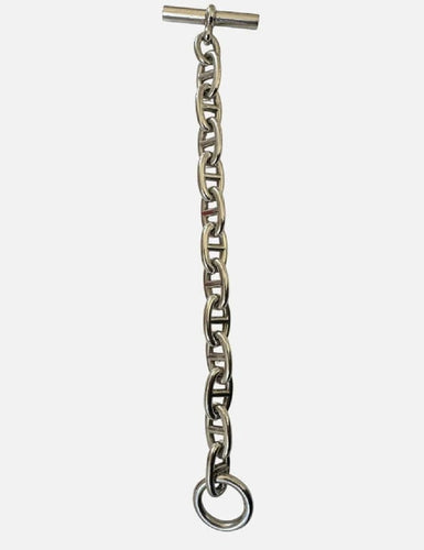 Bracelet Hermès Chaîne d’Ancre - Bracelet 12 maillons en argent massif 58 Facettes