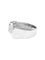 Bague 53 Bague Art déco en or blanc 18 carats et diamants 58 Facettes ES703/6