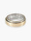 Bague 57 Piaget Possession - Alliance en or gris et or jaune 58 Facettes HS2760