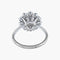 Bague 54 Bague perle et diamants en or blanc 18K 58 Facettes