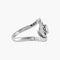Bague 50 Bague tourbillon en or blanc 18K et diamants 58 Facettes
