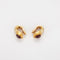Boucles d'oreilles Boucles d’oreilles en or jaune 18K, diamants et rubis cabochon 58 Facettes HS21215