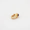 Boucles d'oreilles Boucles d’oreilles en or jaune 18K, diamants et rubis cabochon 58 Facettes HS21215