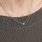 Collier Collier en or gris 18K pavé de diamants 58 Facettes HS20354